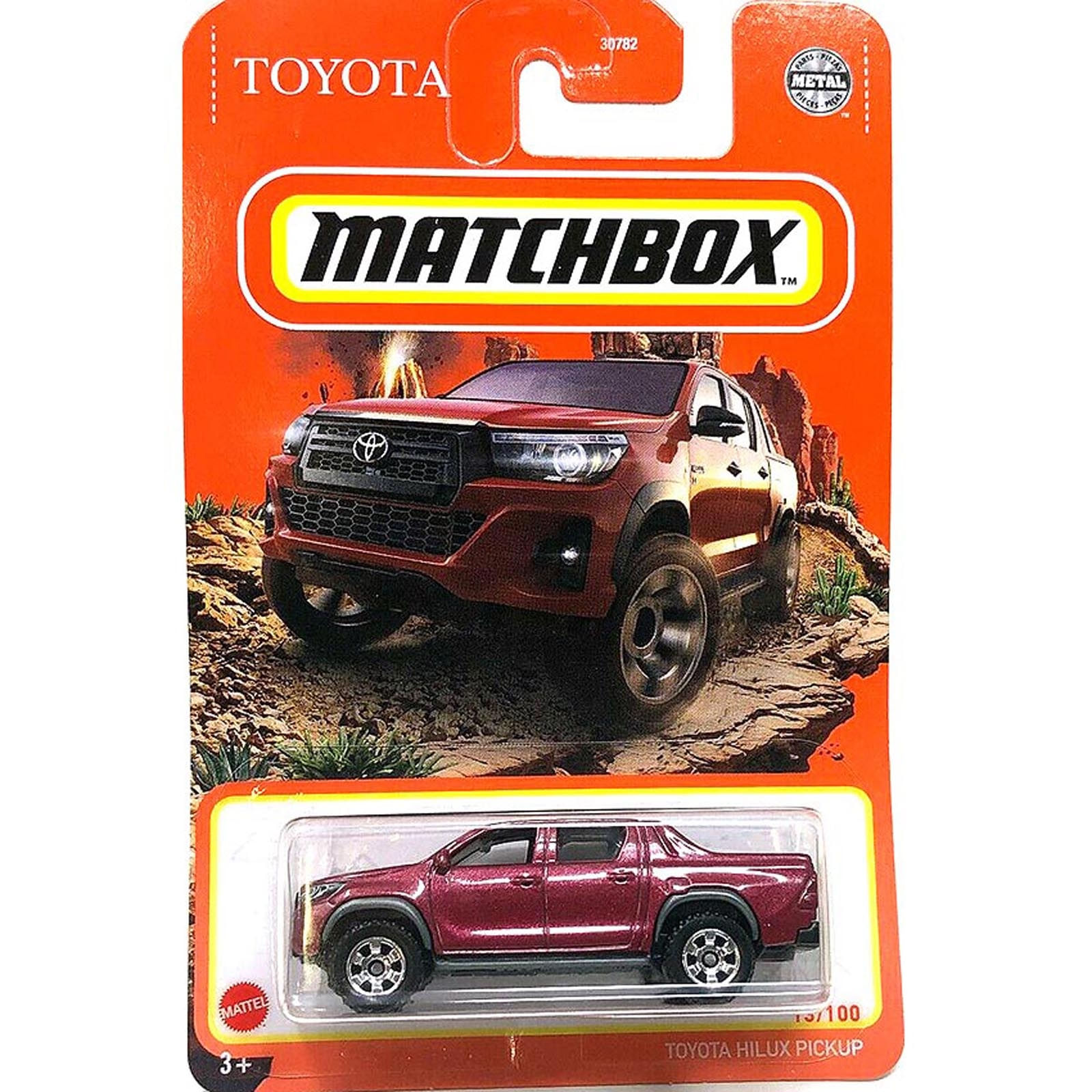 Matchbox - Toyota Hilux Pickup - GVX15 - Ri Happy