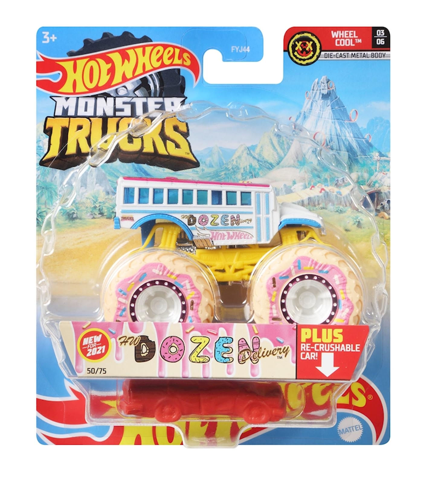 Hot Wheels Premium 1/64 - Dairy Delivery Moon Eyes