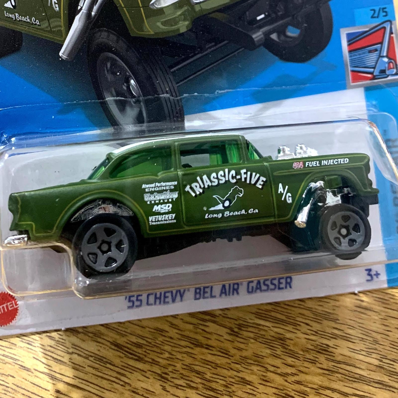 Hot Wheels - '55 Chevy Bel Air Gasser - HCV06 - PBKIDS Brinquedos Hot Wheels - '55 Chevy Bel Air Gasser - HCV06 - PBKIDS Brinquedos
