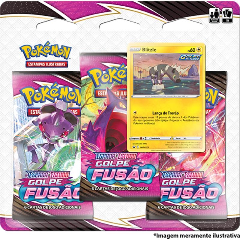 Jogo-de-Cartas---Pokemon---Blister-Triplo---Golpe-Fusao---Blitzle---260-Cartas---2-ou-Mais---Copag-0