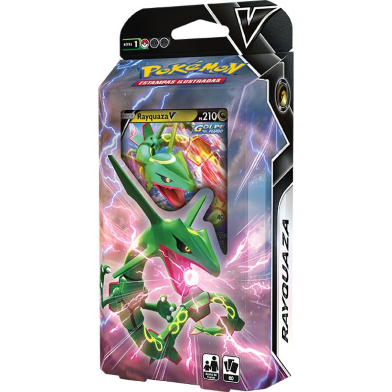 Jogo-de-Cartas---Cards---Pokemon----Baralho-de-Batalha-V---Rayquaza---Copag-1