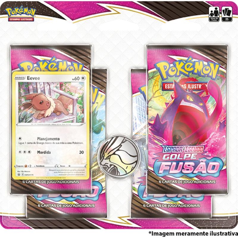 Jogo-de-Cartas---Pokemon---Blister-Quadruplo---Golpe-Fusao---Eevee---260-Cartas---2-ou-Mais---Copag-0