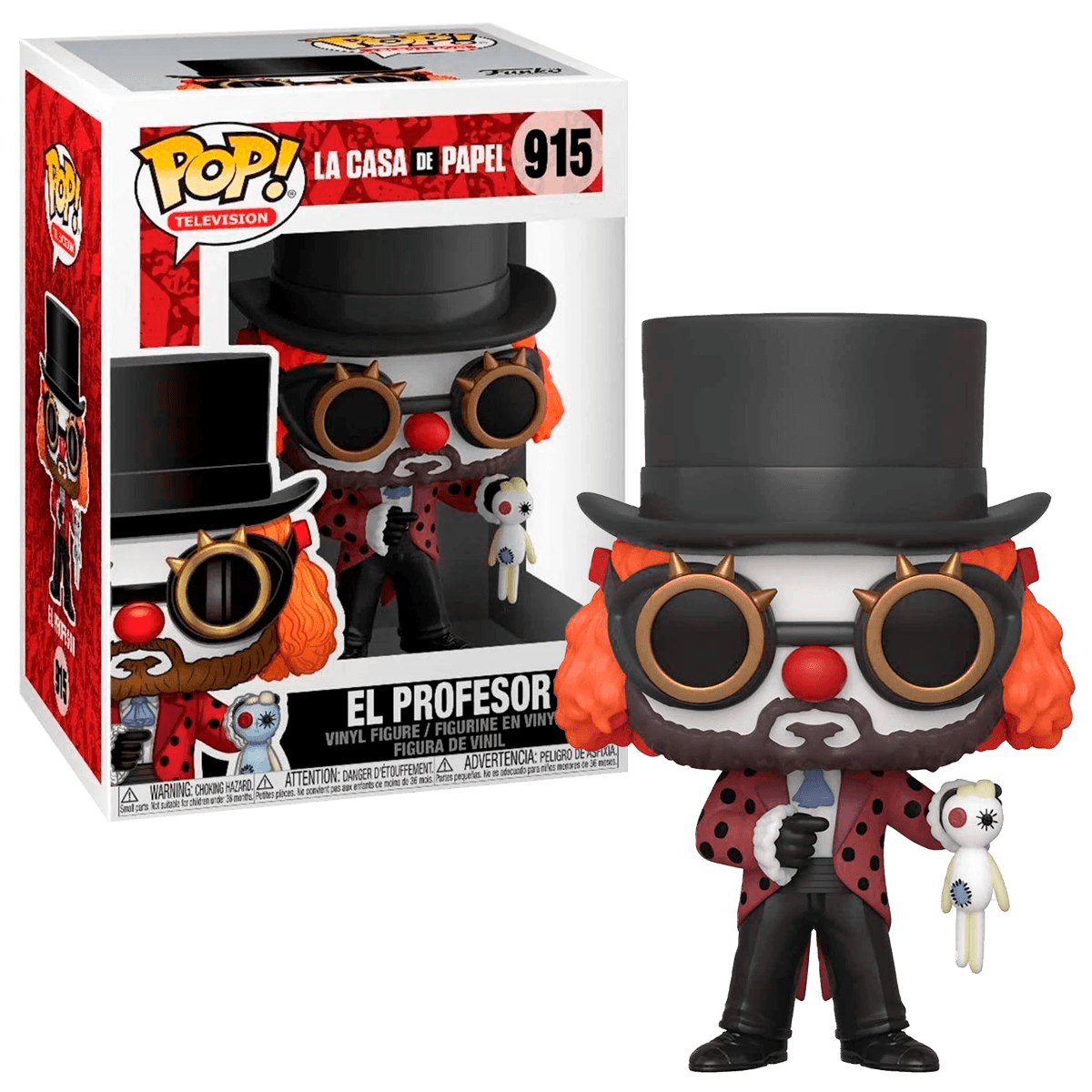 Funko POP! O Professor - La Casa de Papel #915 - Ri Happy