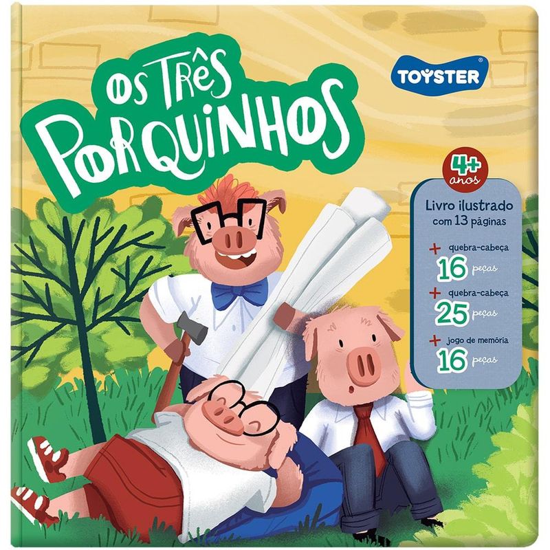 Livro-Ilustrado---Os-Tres-Porquinhos---Toyster--0