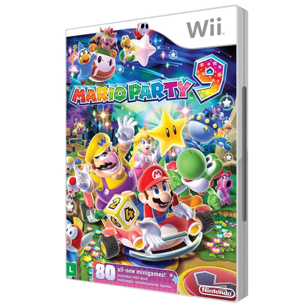 Usado: Jogo Mario Party 9 - Wii em Promoção na Americanas