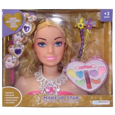 Boneca Make UP STAR Super Camarim Multikids - Ri Happy