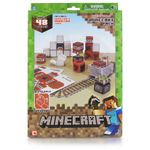 Conjunto-Minecraft---Papercraft---Minecart---Multikids---BR150