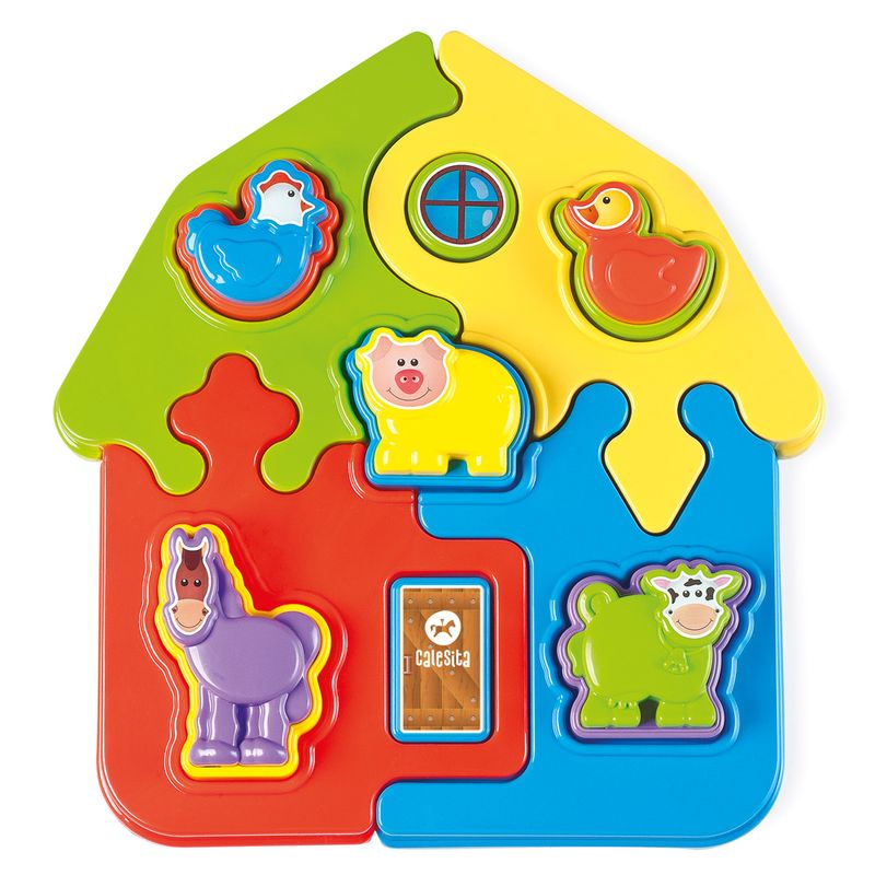 Puzzle-Mania-Animais-da-Fazenda---Calesita