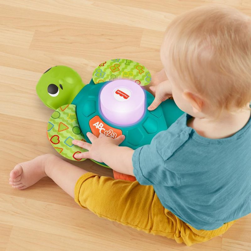 Brinquedo-Para-Bebe---Linkimals---Hora-De-Engatinhar---Tartaruga-Marinha---Verde---Fisher-Price-6