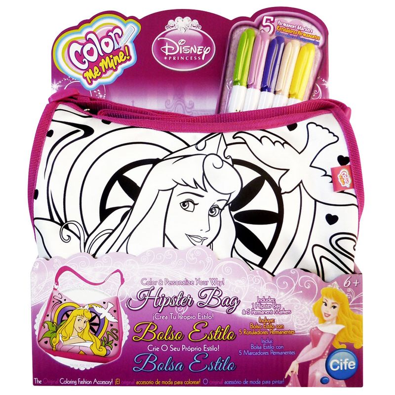 045921-Bolsa-Infantil-Hipster-para-Colorir-Color-Me-Mine-Princesas-Disney-Toyng