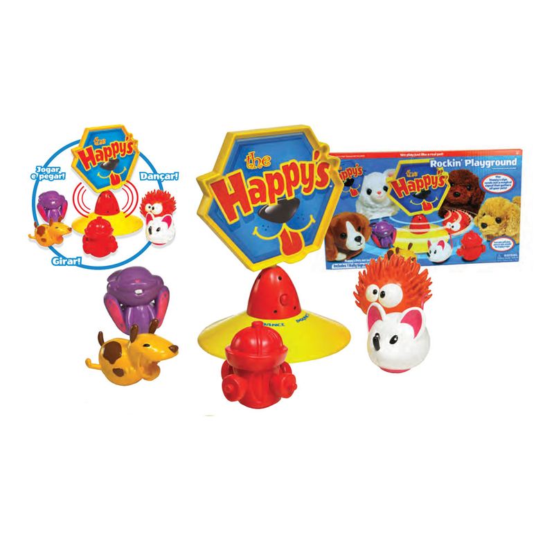 AcessorioInterativoTheHappysDiversaonoParquinhoToyng