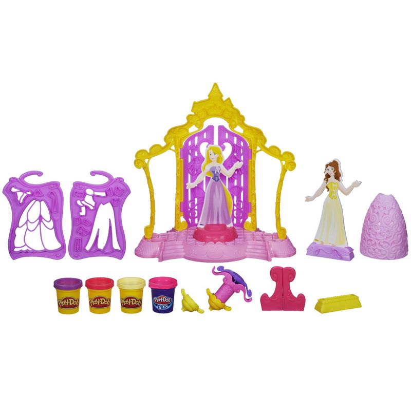 A2592-Massinha-Play-Doh-Boutique-de-Desenho-de-Vestido-Bela-e-Rapunzel-Princesas-Disney-Hasbro_5