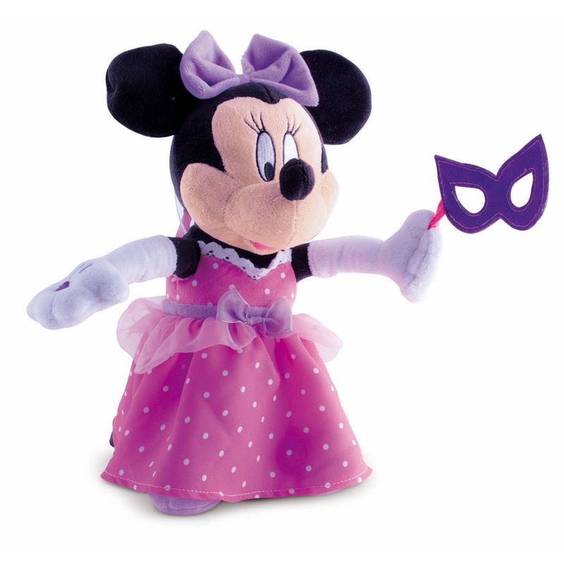 Pelucia-com-Som-e-Movimento-Disney---Minnie-Bailarina---Multikids