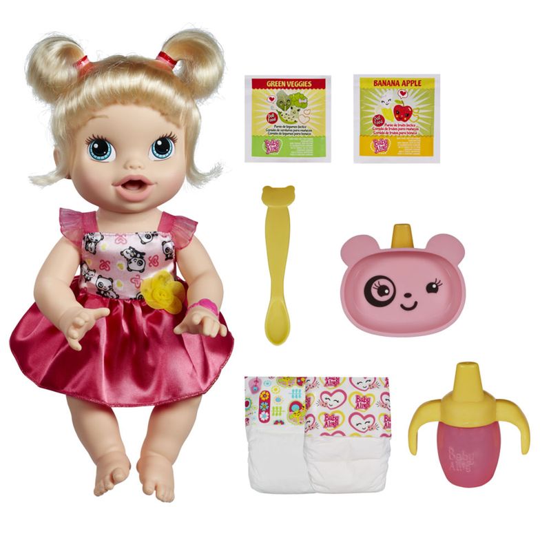 BonecaBabyAliveHoradeComerLoiraHasbro