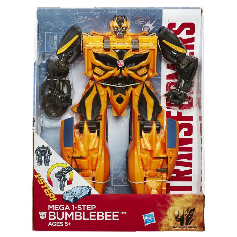 Boneco-Transformers-4---Mega-1-Step-Bumblebee---Hasbro-2