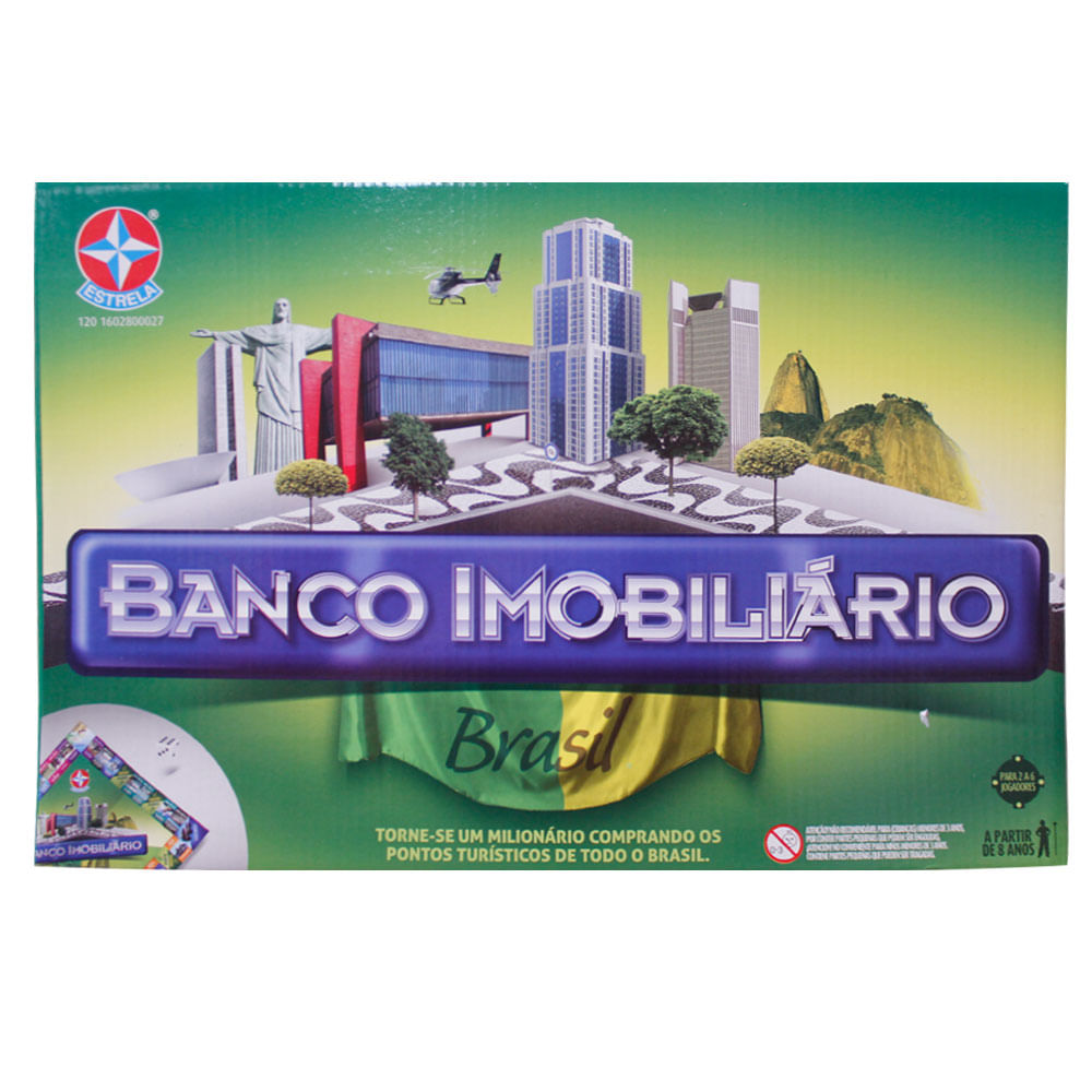 Jogo de Tabuleiro - Banco Imobiliário Cósmico - 6 Jogadores - Estrela - Ri  Happy