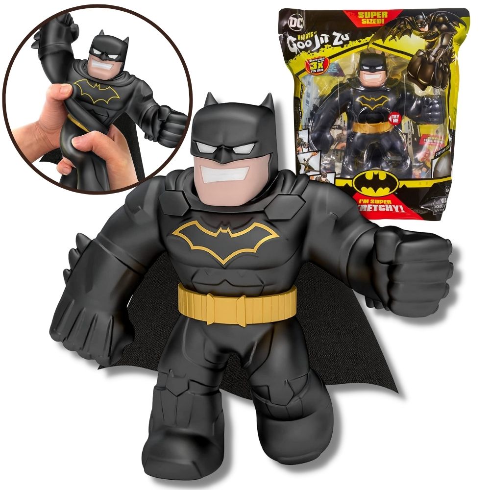 Boneco Elástico Batman Gigante 20 cm - Hero Goo Jit Zu Sunny