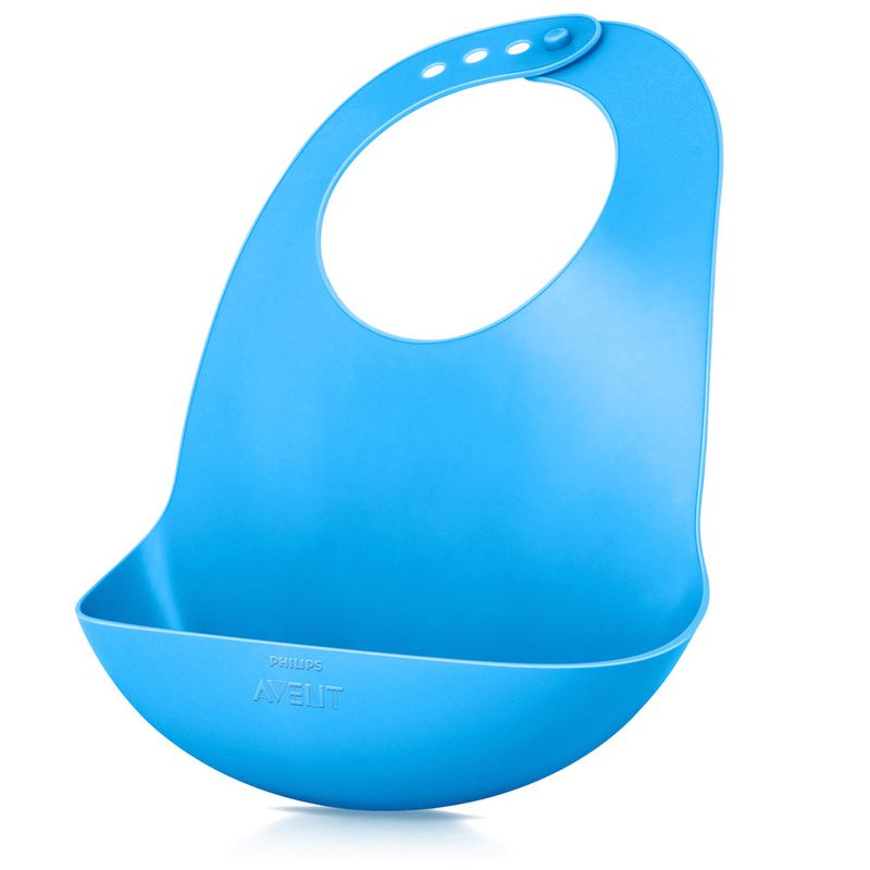 Babador-Para-Alimentacao---Azul---Philips-Avent