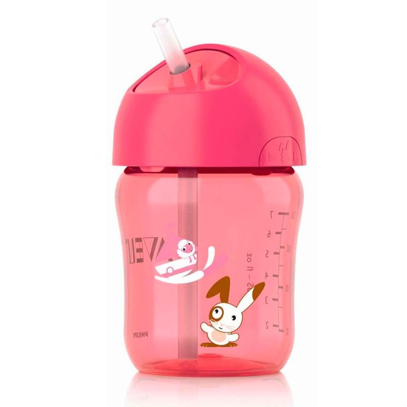 Copo-Com-Canudo-260ml---Rosa---Philips-Avent