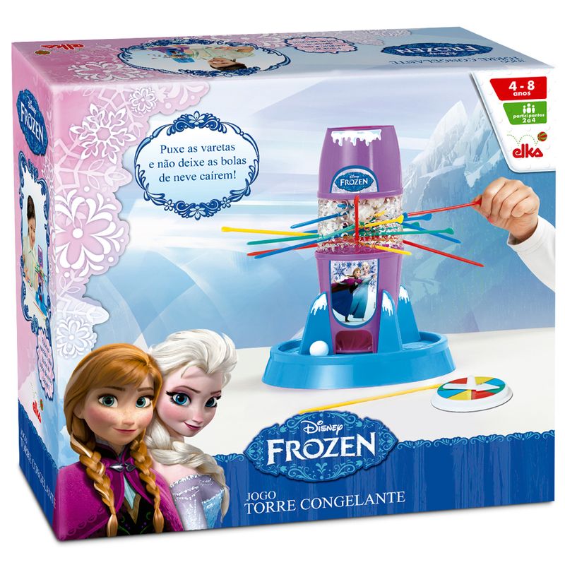 Jogo-Torre-Congelante---Disney-Frozen---Elka