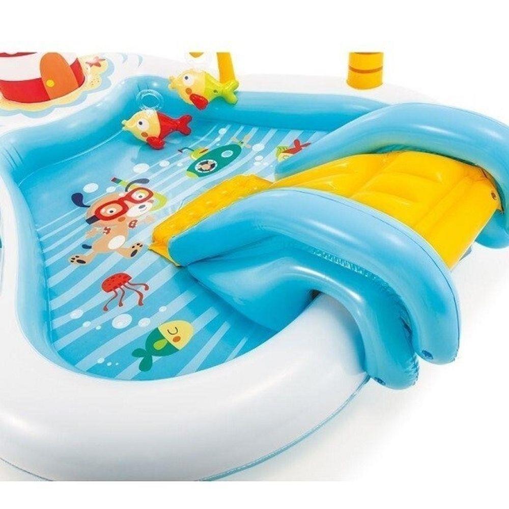 Piscina Inflável Playground Pescaria Divertida 182L - Intex