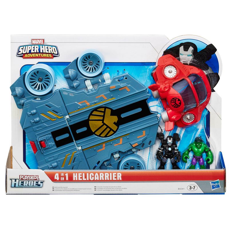 Veiculo-Helicarrier-4-1---Marvel---Playskool---Hasbro-6