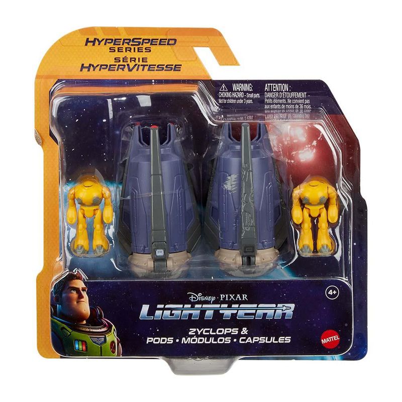 Mini-Figuras-de-Acao-e-Naves-Espacial---Disney-Pixar---Lightyear---Zyclops-e-Pods---Mattel-8