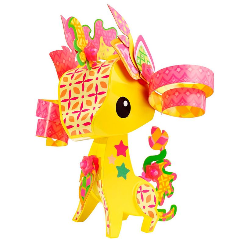 Mini-Figuras-Animais---Girafa---AmiGami---Mattel-1
