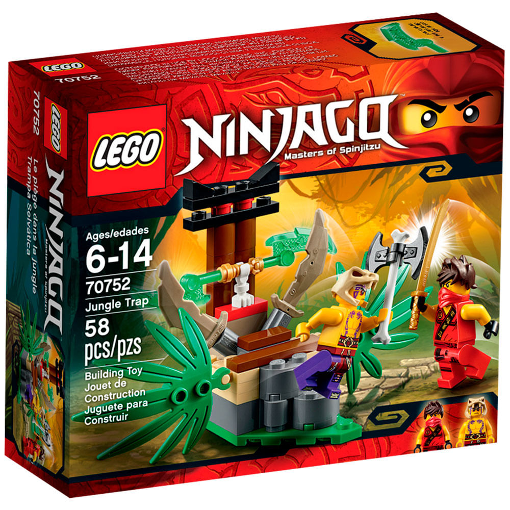 Confira LEGO Ninjago - Armadilha da Selva - 70752 - Rihappy - Ri Happy