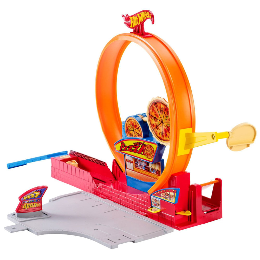 Pista Hot Wheels - Pizza Super Veloz - Mattel - Ri Happy