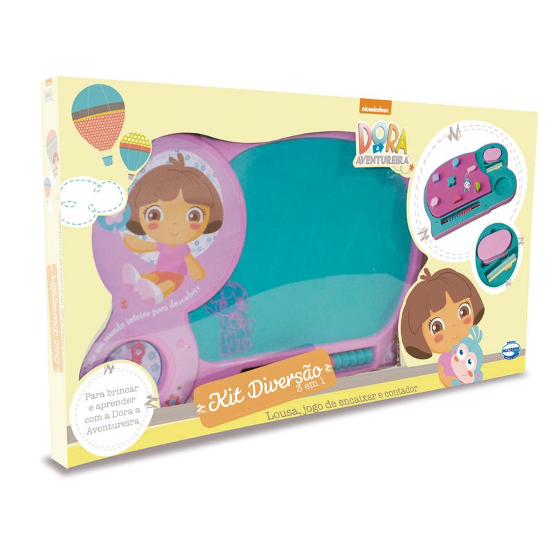 Lousa-3-em-1---Dora-A-Aventureira---Multibrink-3