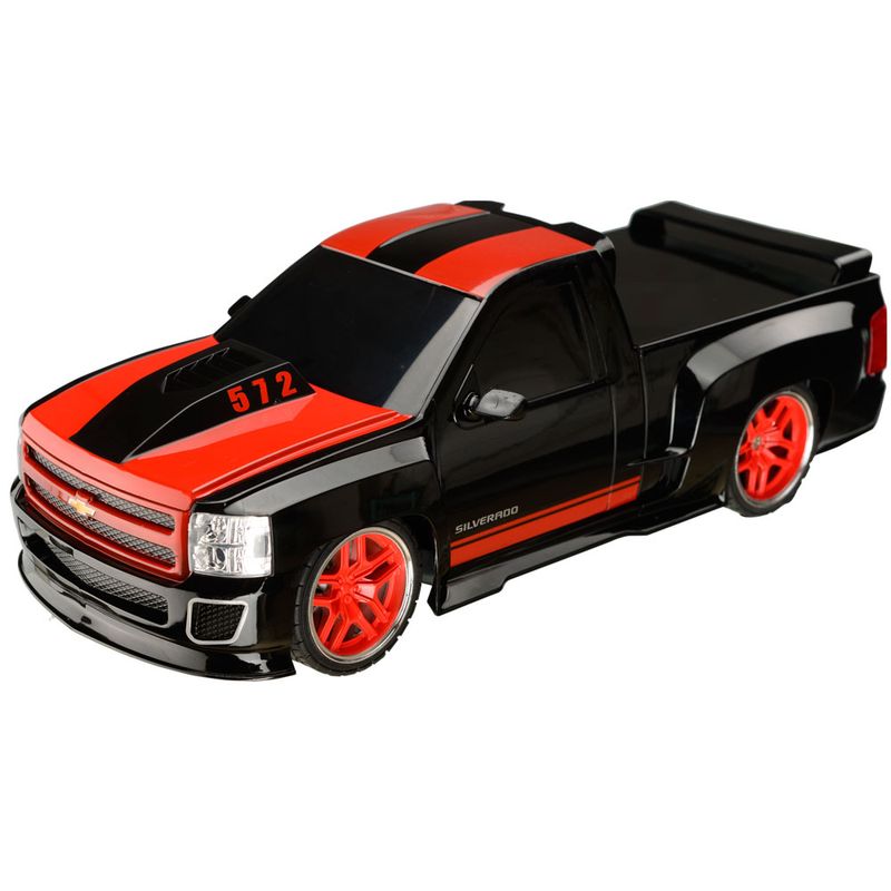 Carrinho-de-Controle-Remoto---Chelvy-Silverado---1-18---Multikids