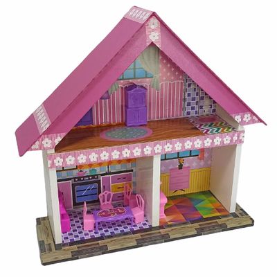 Casinha Tema Barbie Mdf para brincar