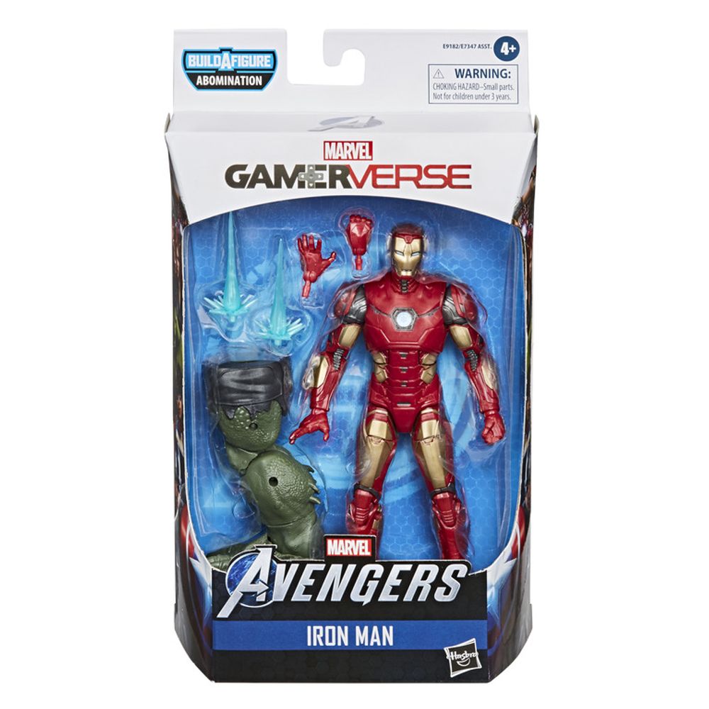 MARVEL LEGENDS SERIES IRON MAN フィギュア Action Figure Avengers Game Verse Marvel Legends Iron Man - Ri Happy
