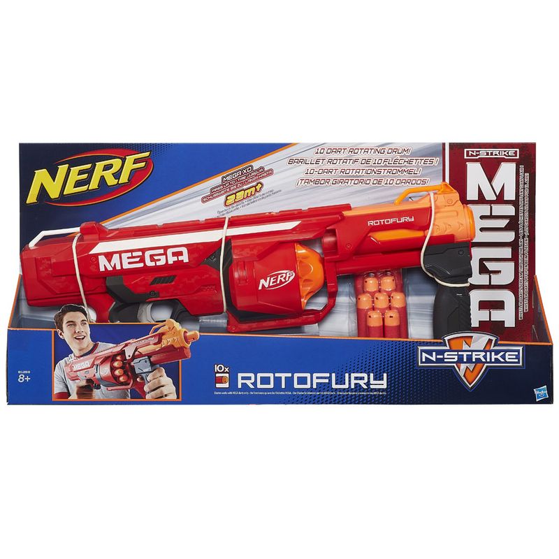 Lanca-Dardo---Nerf-Mega---Rotofury---Hasbro