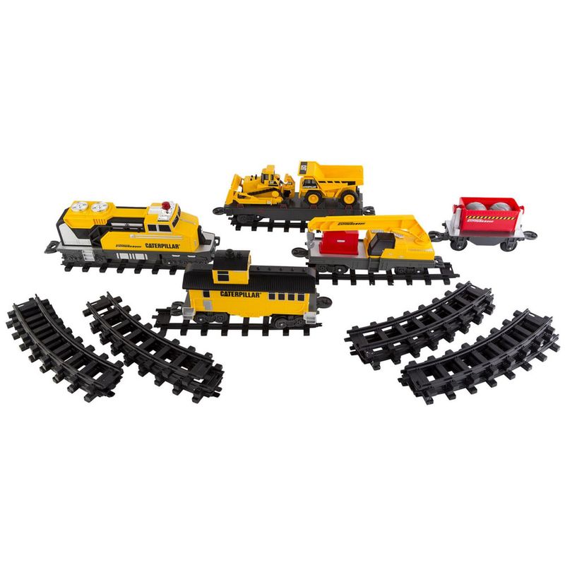 Locomotiva-Caterpillar---CAT---Construction-Express-Train---DTC