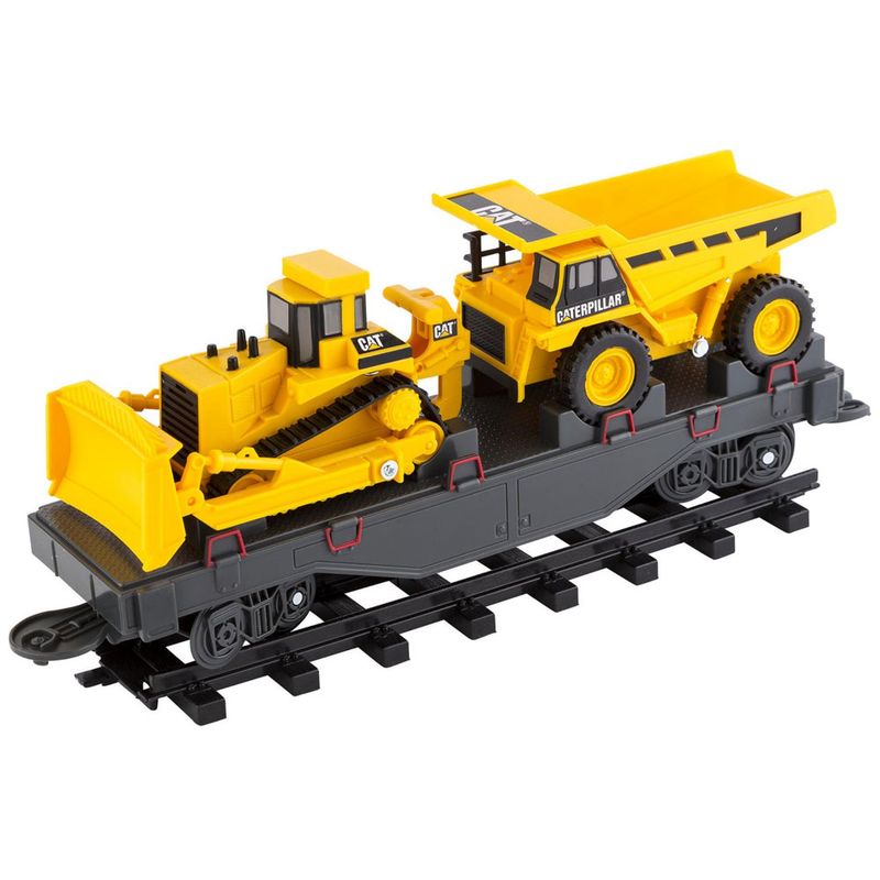 Locomotiva-Caterpillar---CAT---Construction-Express-Train---DTC