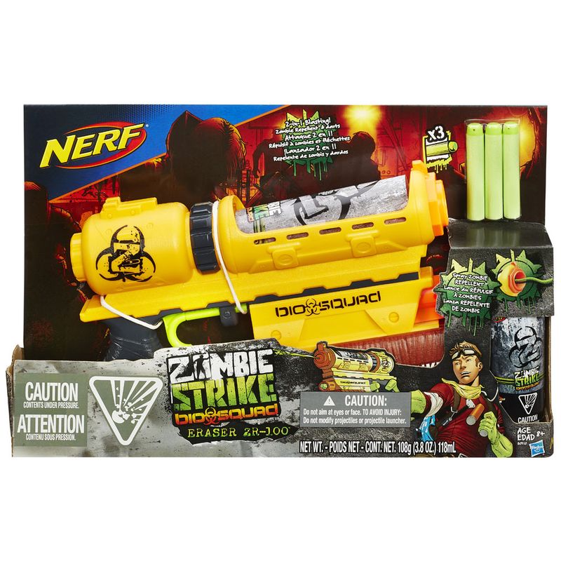 Lanca-Dardo---Nerf-Zombie---Eraser---Hasbro