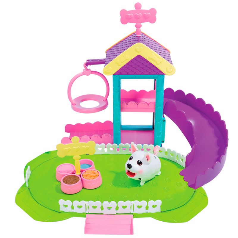 Playset-Deluxe---Au-Au-Pets---Parquinho---Pomeranian---Multikids