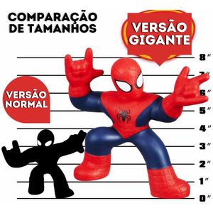 Boneco Elástico - Homem Aranha - Goo Jit Zu Gigante - 2685 - Sunny - Real  Brinquedos