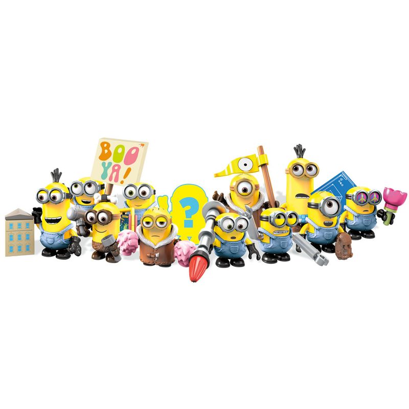 Mini-Figura-Surpresa---Mega-Bloks---Minions---Mattel