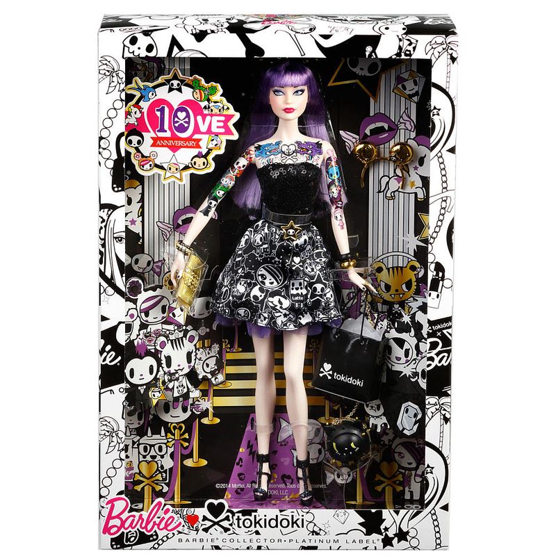 Boneca-Barbie-Colecionavel---Tokidoki-Platinum---Mattel