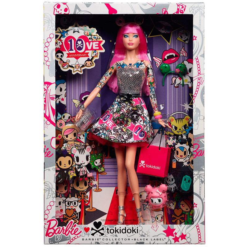 Boneca-Barbie-Colecionavel---Tokidoki-Black---Mattel
