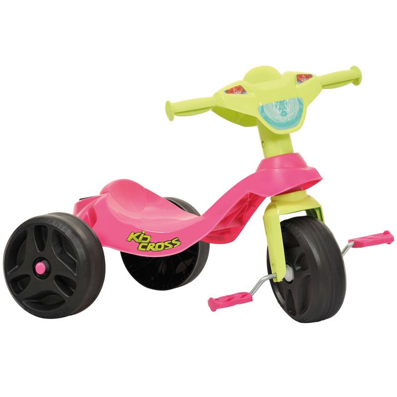 Triciclo-Kid-Cross---Rosa---Bandeirante