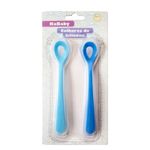 Kit---2-Colheres-de-Silicone---Azul---KaBaby