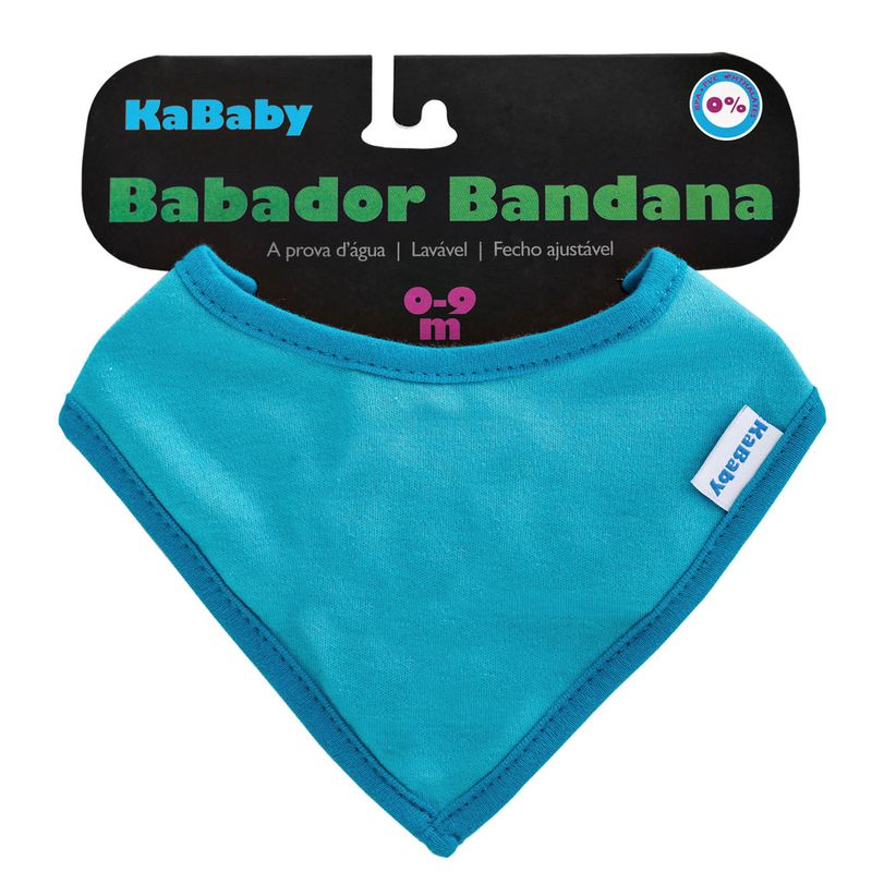 Babador-Bandana---Azul---KaBaby