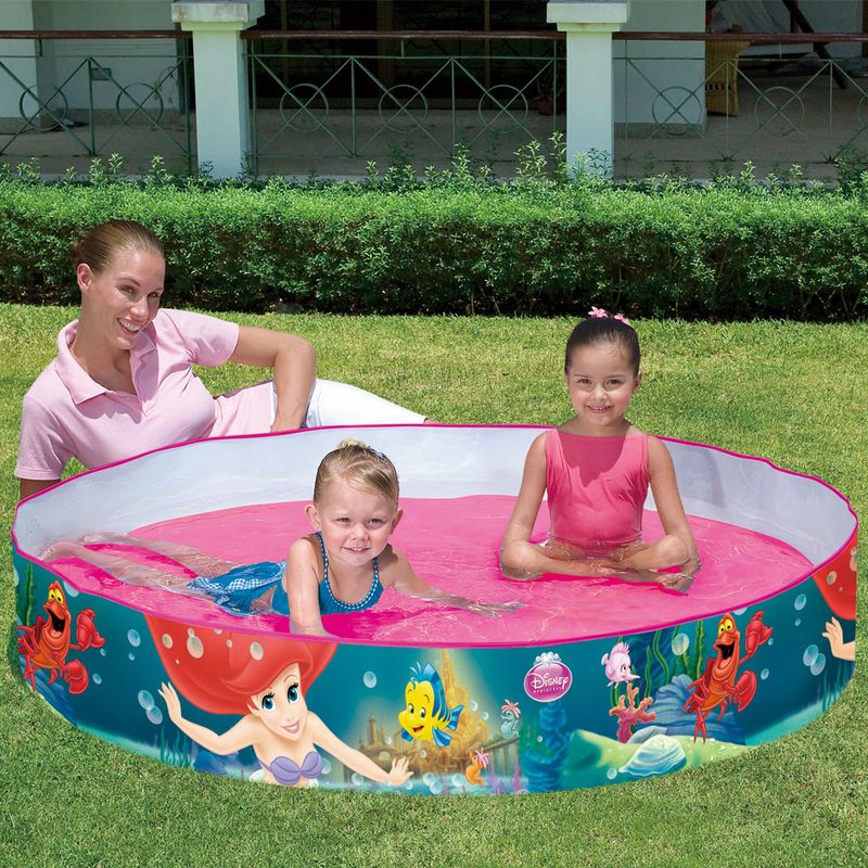 Piscina-Inflavel-Redonda---A-Pequena-Sereia-Disney---350Ltrs---New-Toys