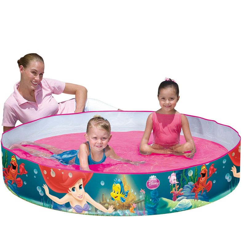 Piscina-Inflavel-Redonda---A-Pequena-Sereia-Disney---350Ltrs---New-Toys