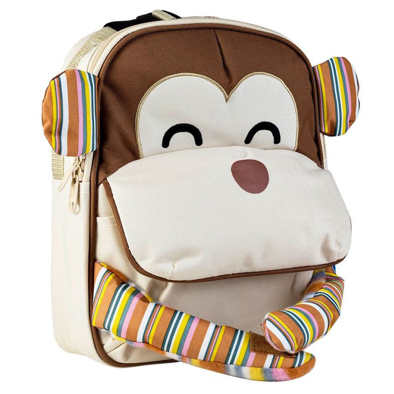 Mochila-de-Passeio---Macaquinho-Marrom---KaBaby