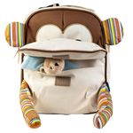 Mochila-de-Passeio---Macaquinho-Marrom---KaBaby